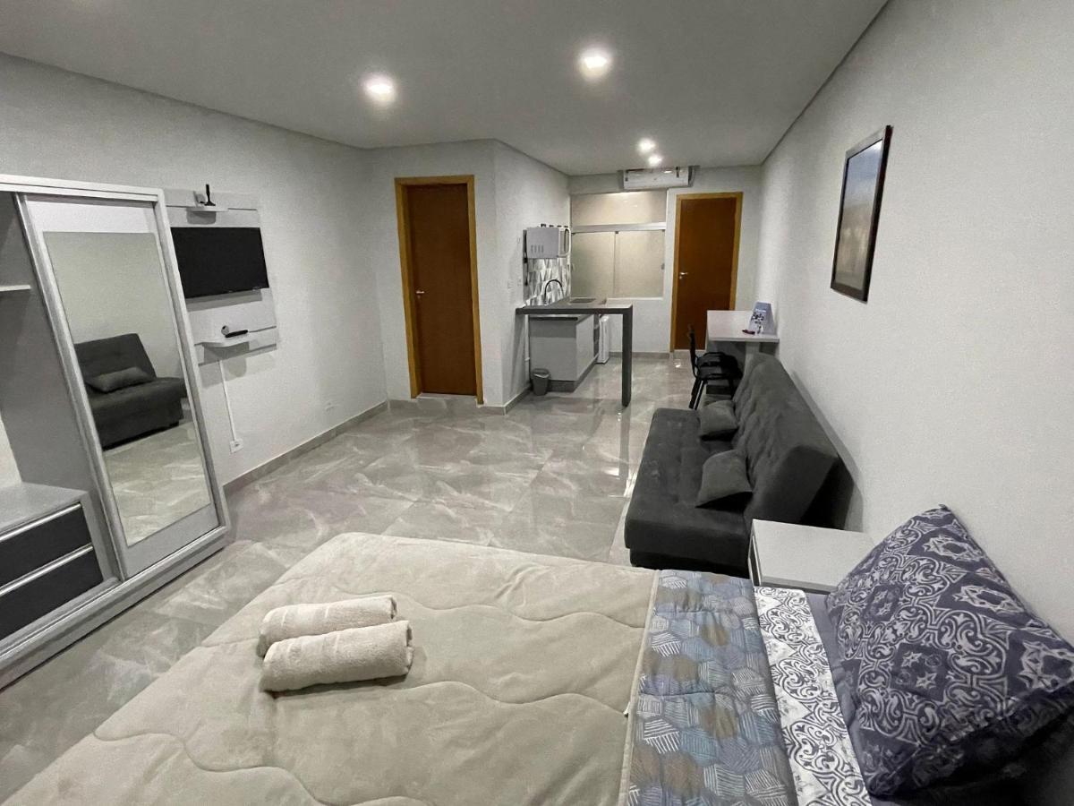 Апартаменты Novo Apartamento Studio A Poucos Passos Do Paraguai - Vila Portes Фос-ду-Игуасу Экстерьер фото