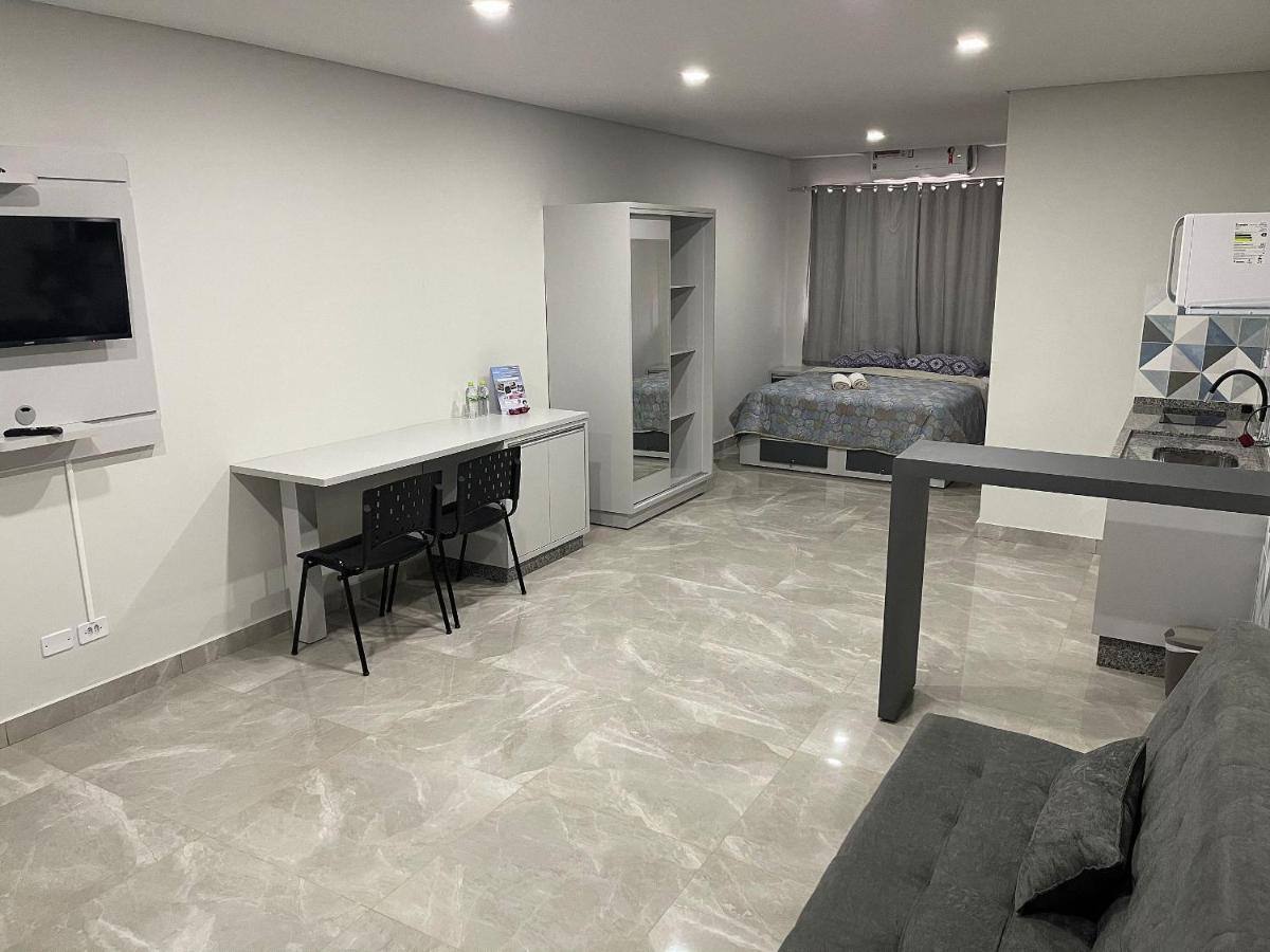 Апартаменты Novo Apartamento Studio A Poucos Passos Do Paraguai - Vila Portes Фос-ду-Игуасу Экстерьер фото