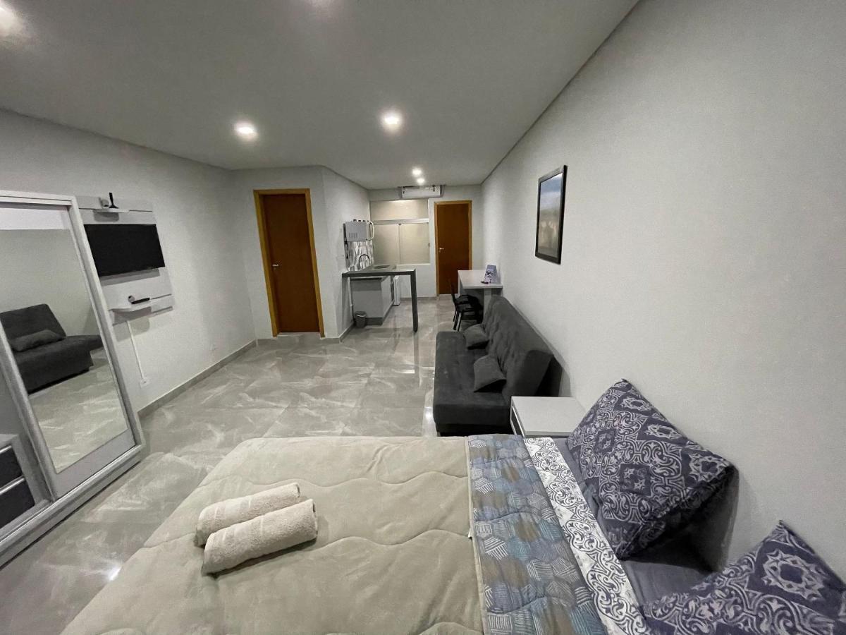 Апартаменты Novo Apartamento Studio A Poucos Passos Do Paraguai - Vila Portes Фос-ду-Игуасу Экстерьер фото